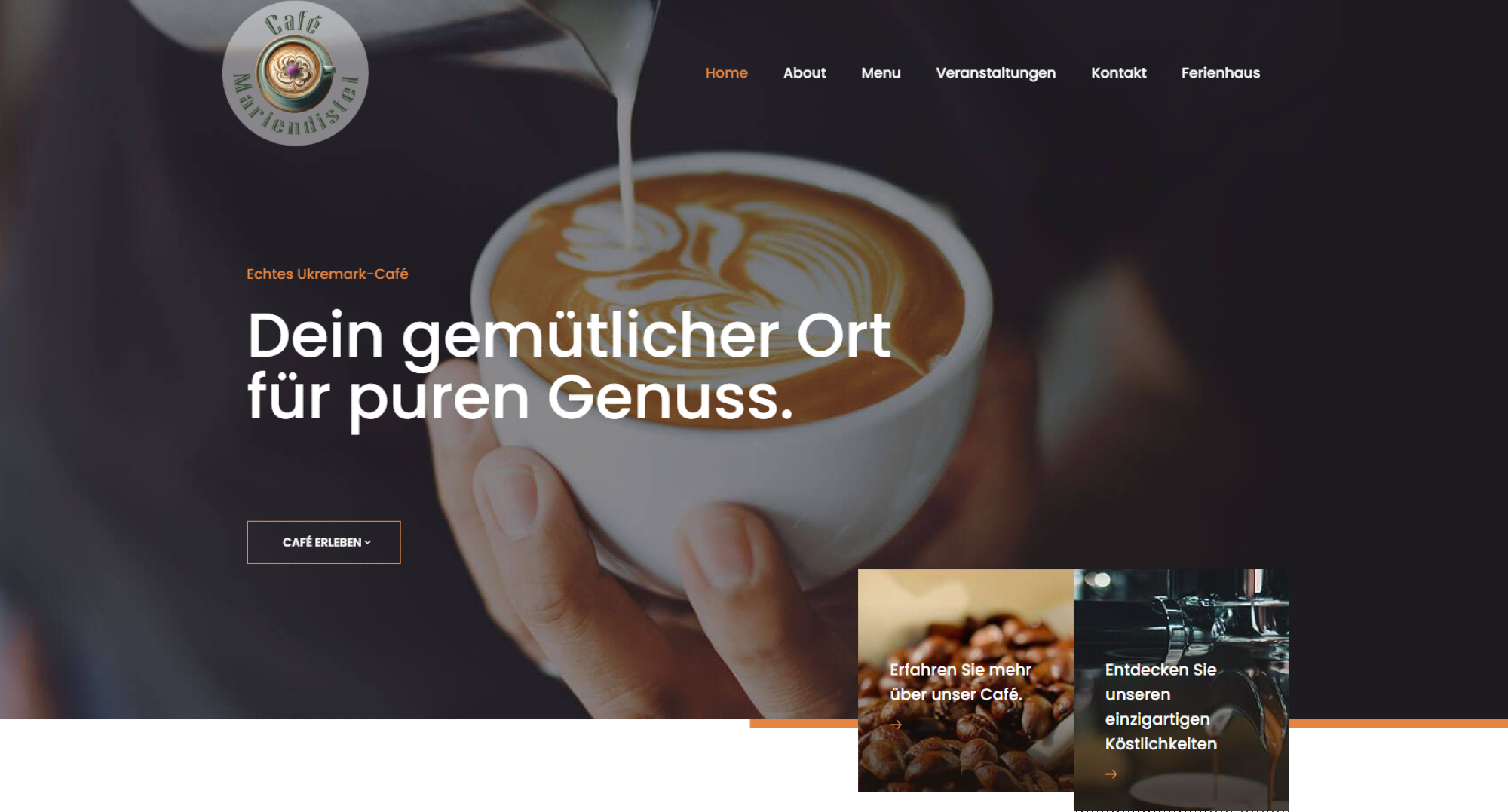 Café Mariendistel & Gesegnet