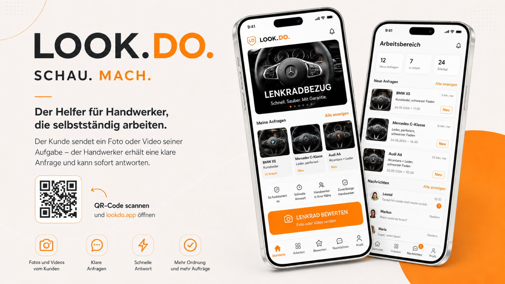 LOOKDO SaaS-Plattform für mobile Kundenanfragen